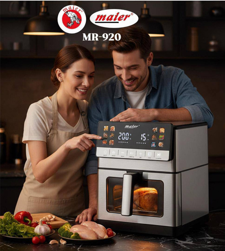 سرخ کن MR-920 با ظرفیت 15 لیتری دو المنت